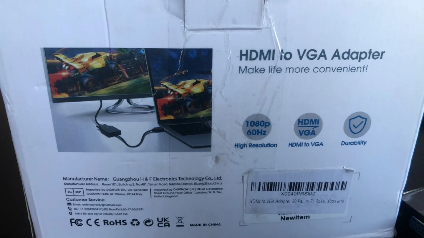 Rybozen HDMI to VGA Adapter (1pc) image indicator(4)