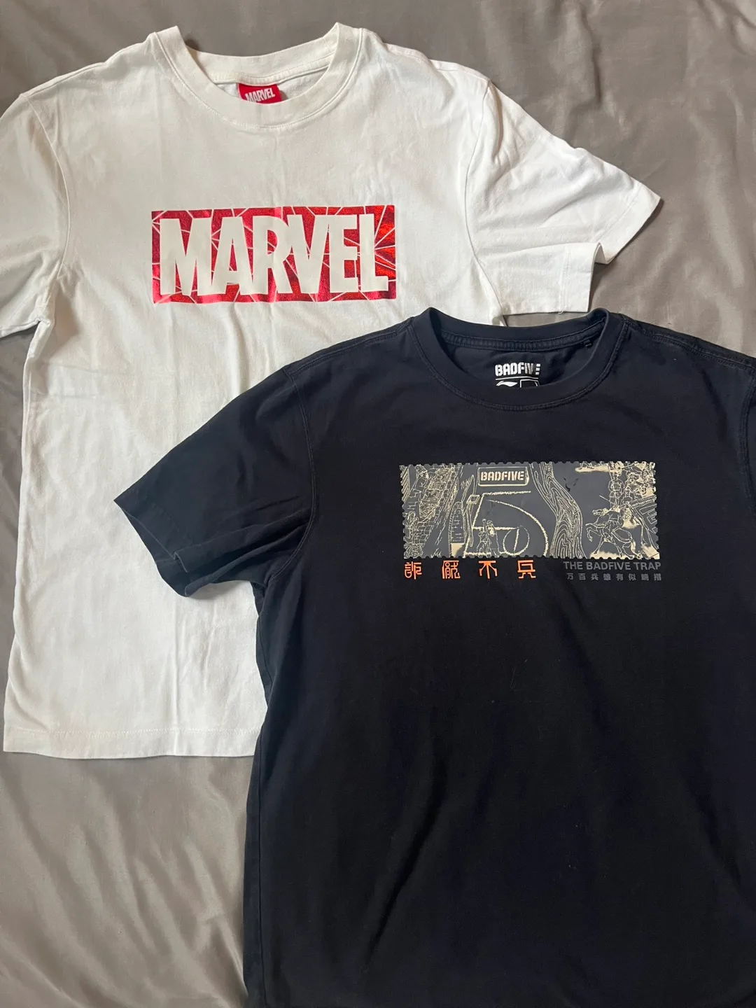 Marvel & Badfive, T shirt thumbnail