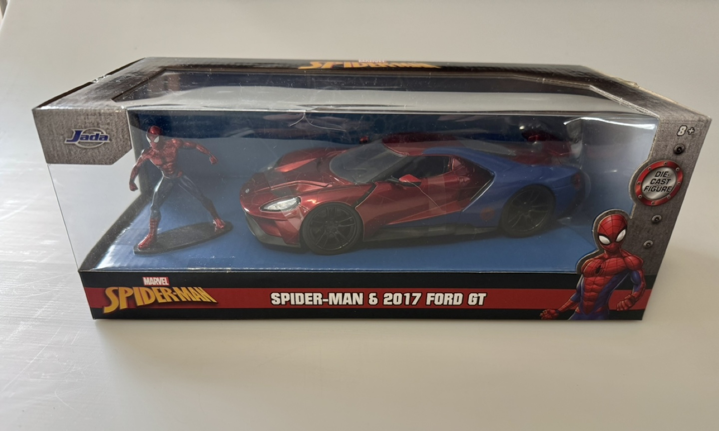 Marvel Spider-Man & 2017 Ford GT Die-Cast Vehicle Set
