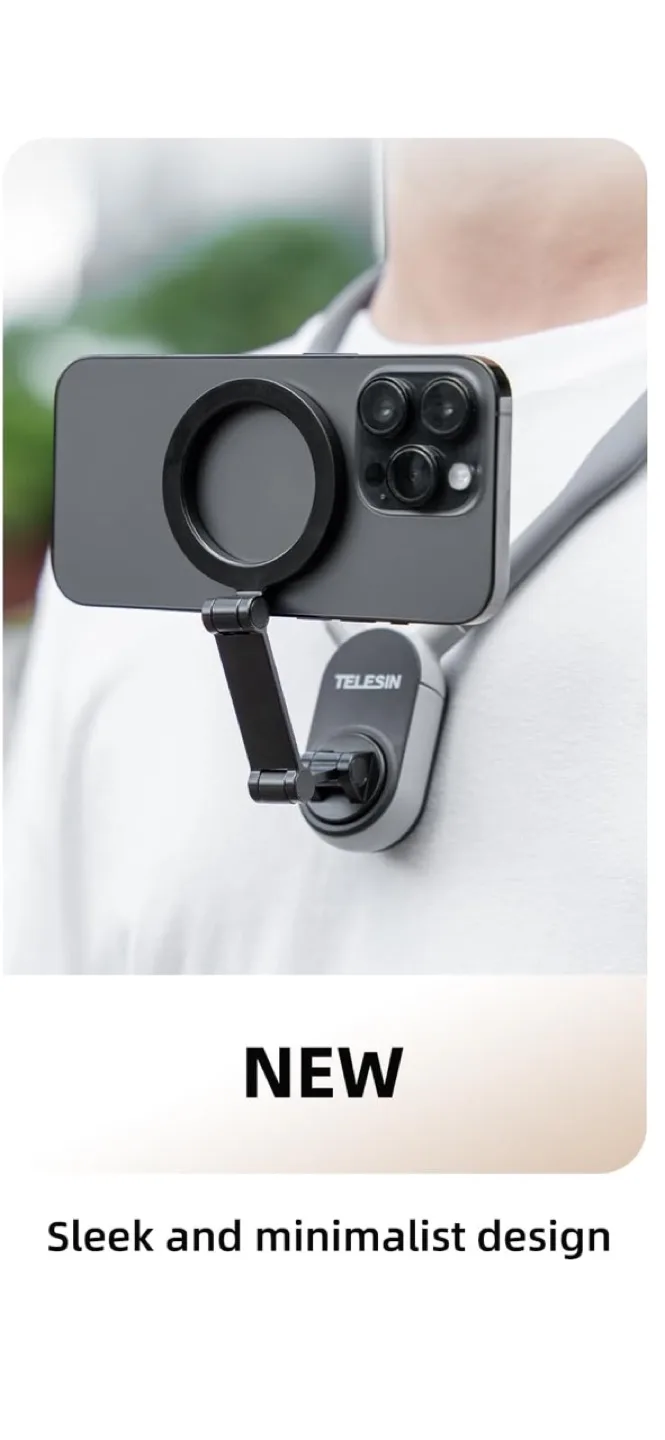 New Neck Phone Holder Mount for iPhone and Android image indicator(3)