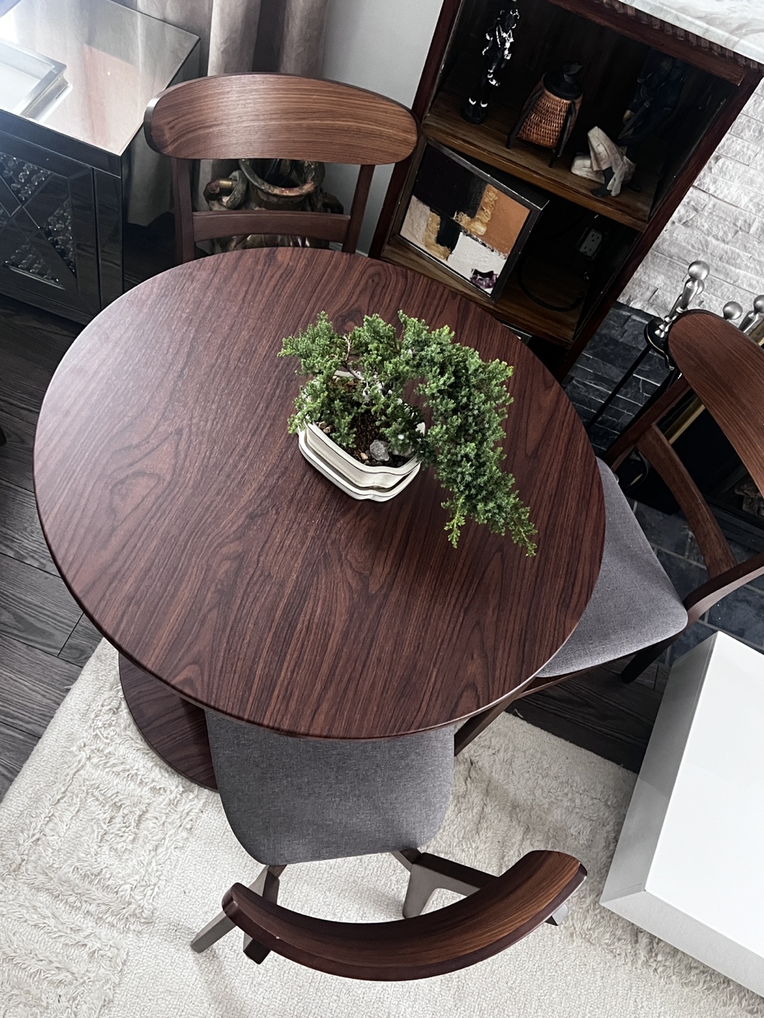 Mid-Century Modern Dining Set - Table and 4 Chairs - photo 3