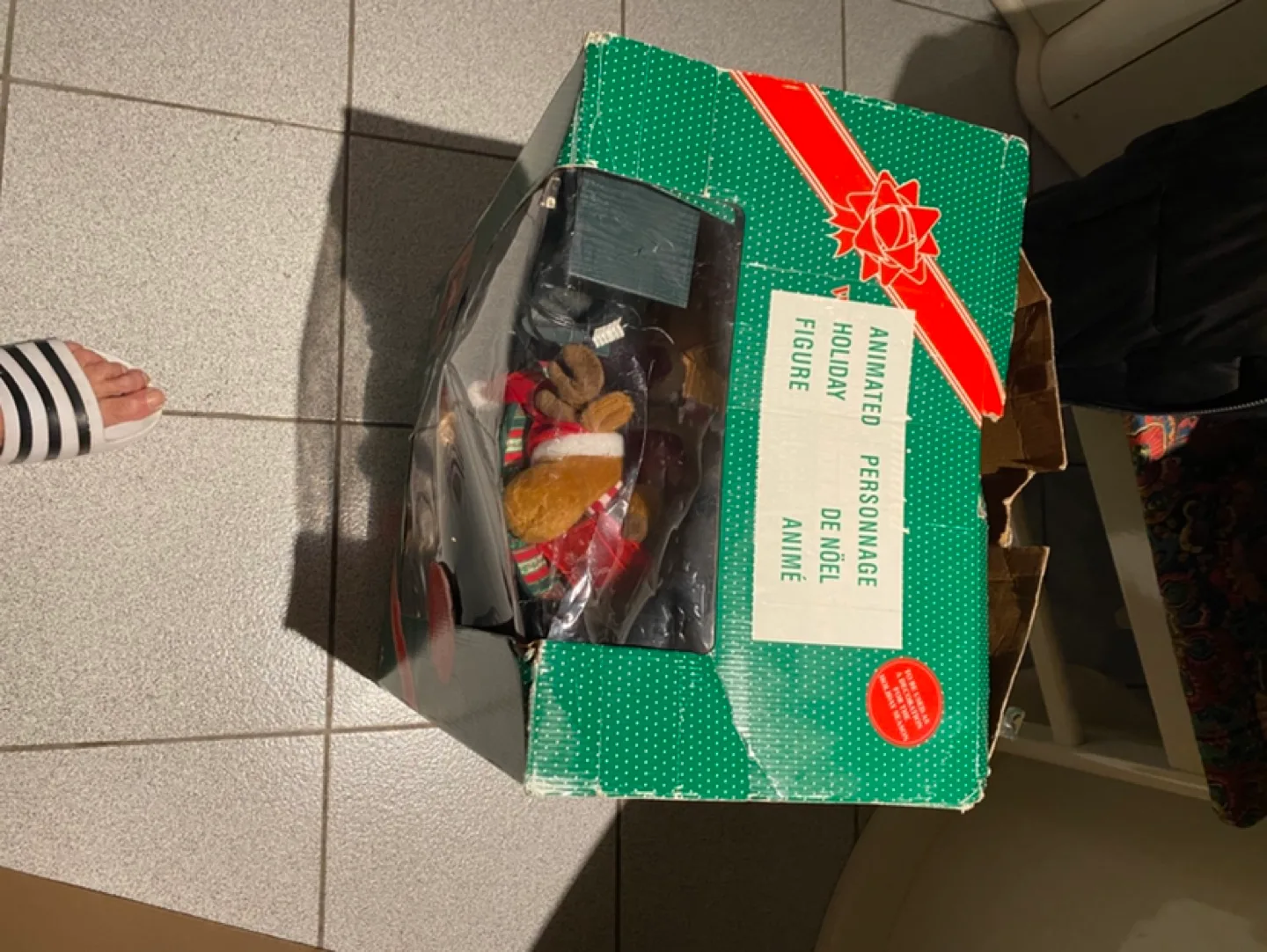 Vintage Animated Santa image indicator(6)