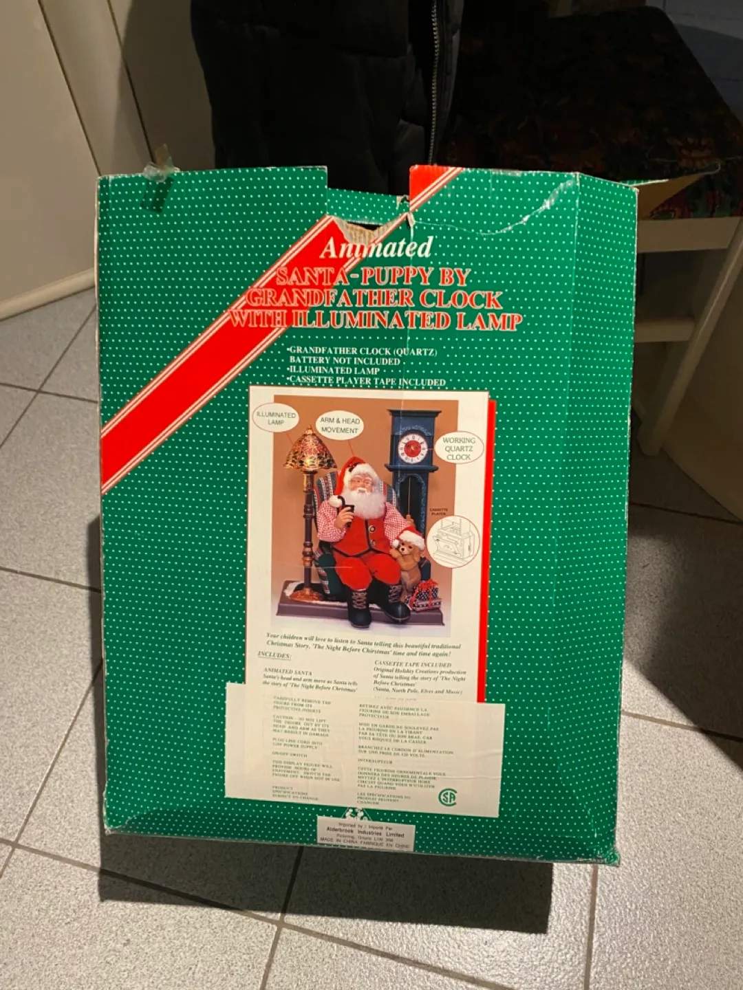 Vintage Animated Santa image indicator(4)