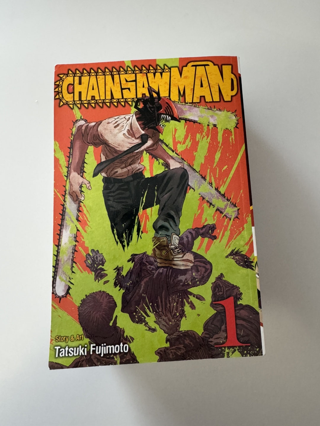 Chainsaw Man Volumes 1-4 + 8 Manga Set - photo 2