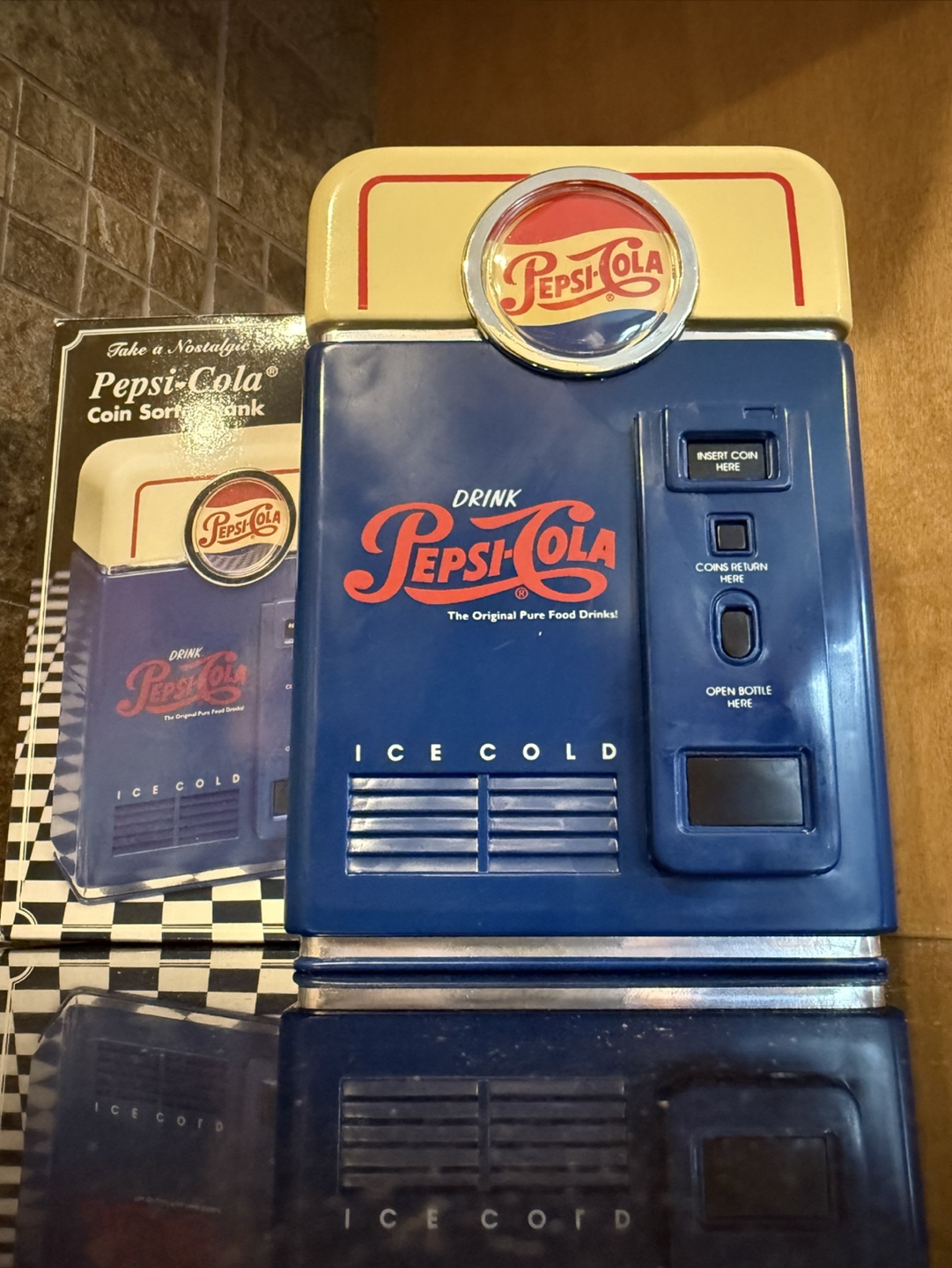 Vintage Pepsi-Cola Coin Sorter Bank