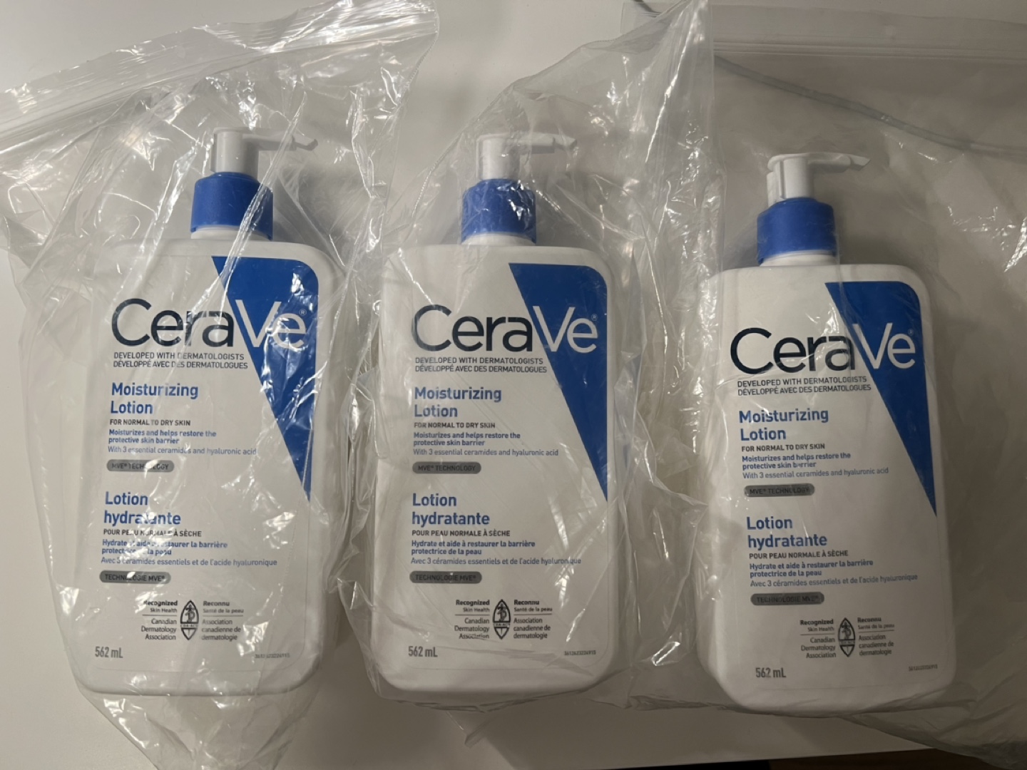 [100% NEW] 3x CeraVe Moisturizing Lotion