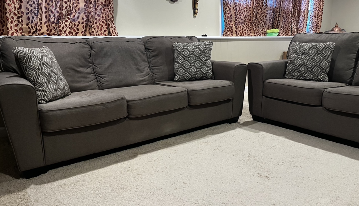 Light Brown Sofa Set - photo 4