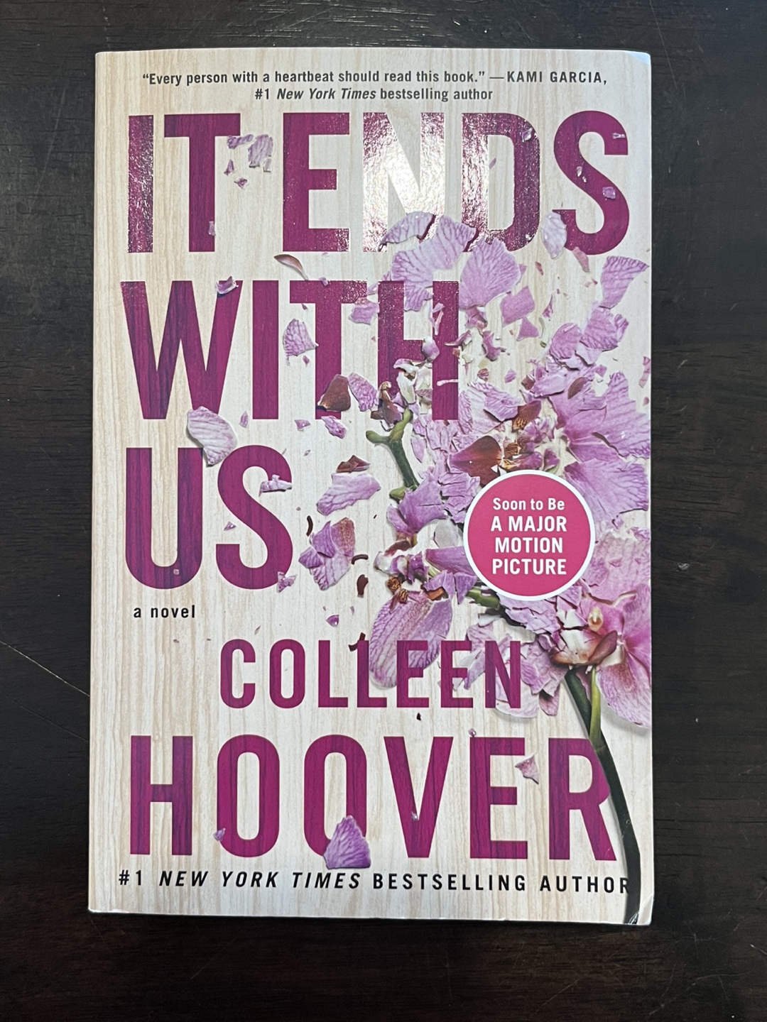 It Ends With Us by Colleen Hoover - Paperback Novel