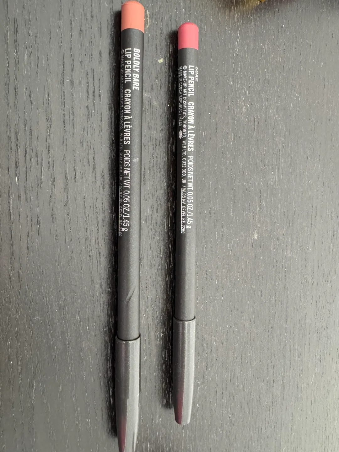 MAC Lip Pencils - Boldly Bare & Spice It Up image indicator(2)