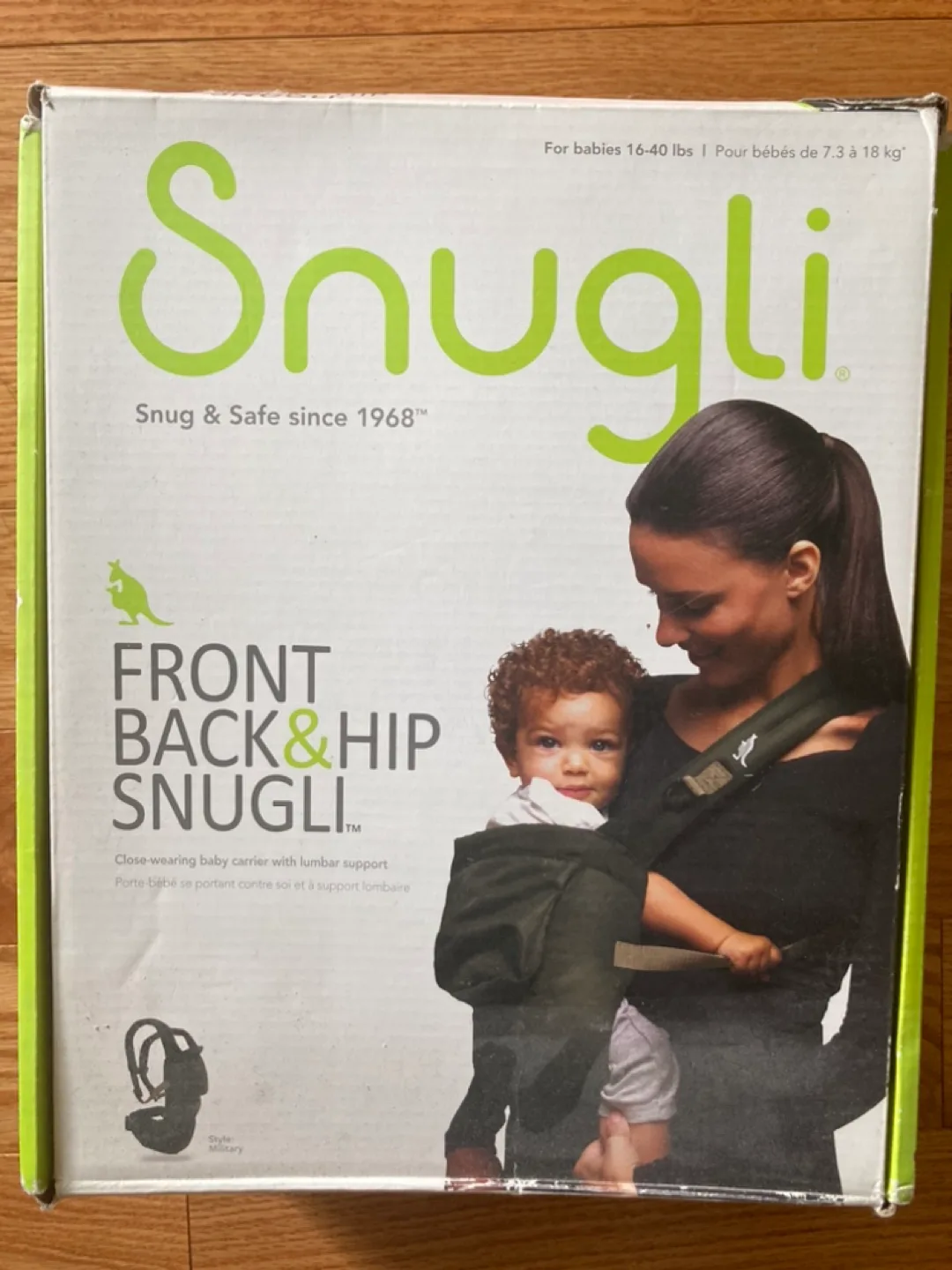 Snugli Front, Back & Hip Baby Carrier image indicator(4)