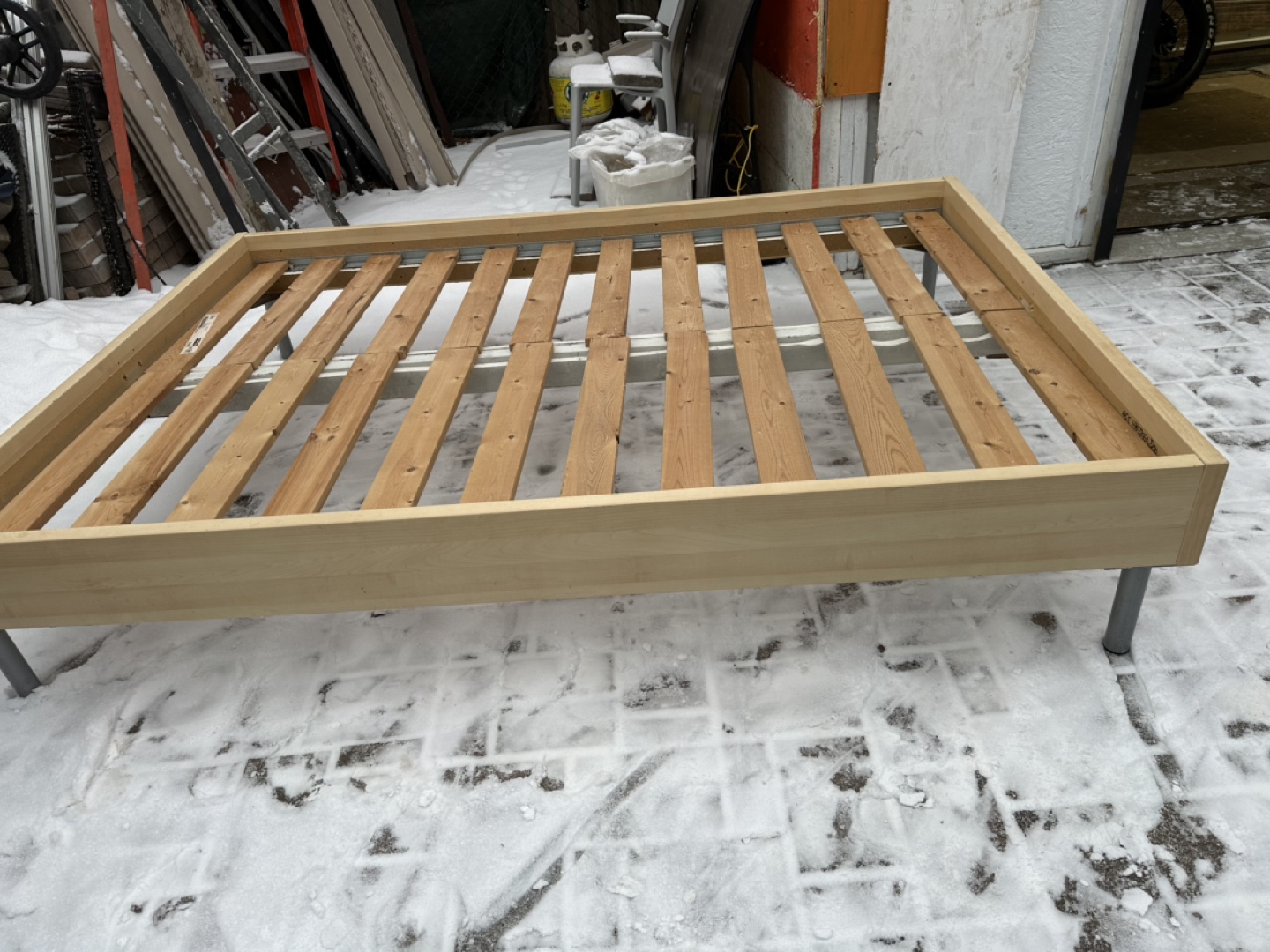 IKEA Queen Size Bed Frame - photo 3