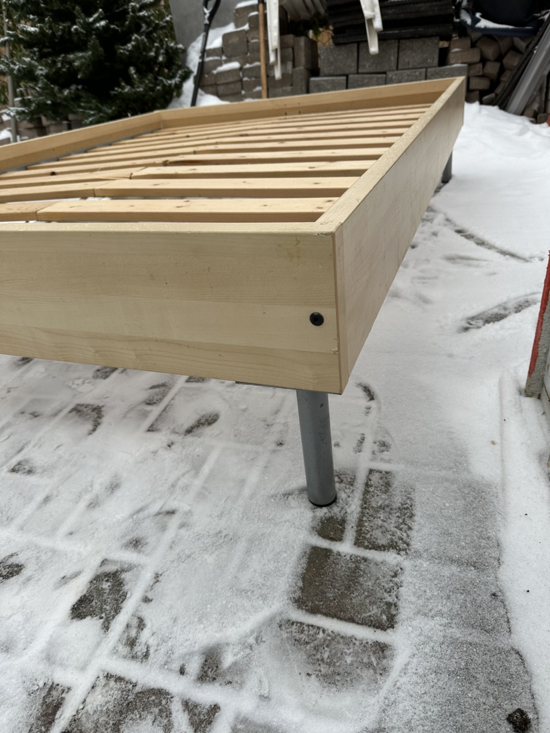 IKEA Queen Size Bed Frame - photo 2