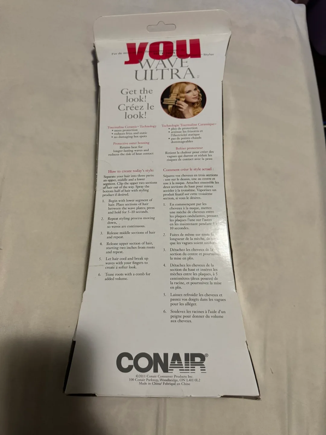 Conair You Wave Ultra Triple Barrel Curling Iron image indicator(2)