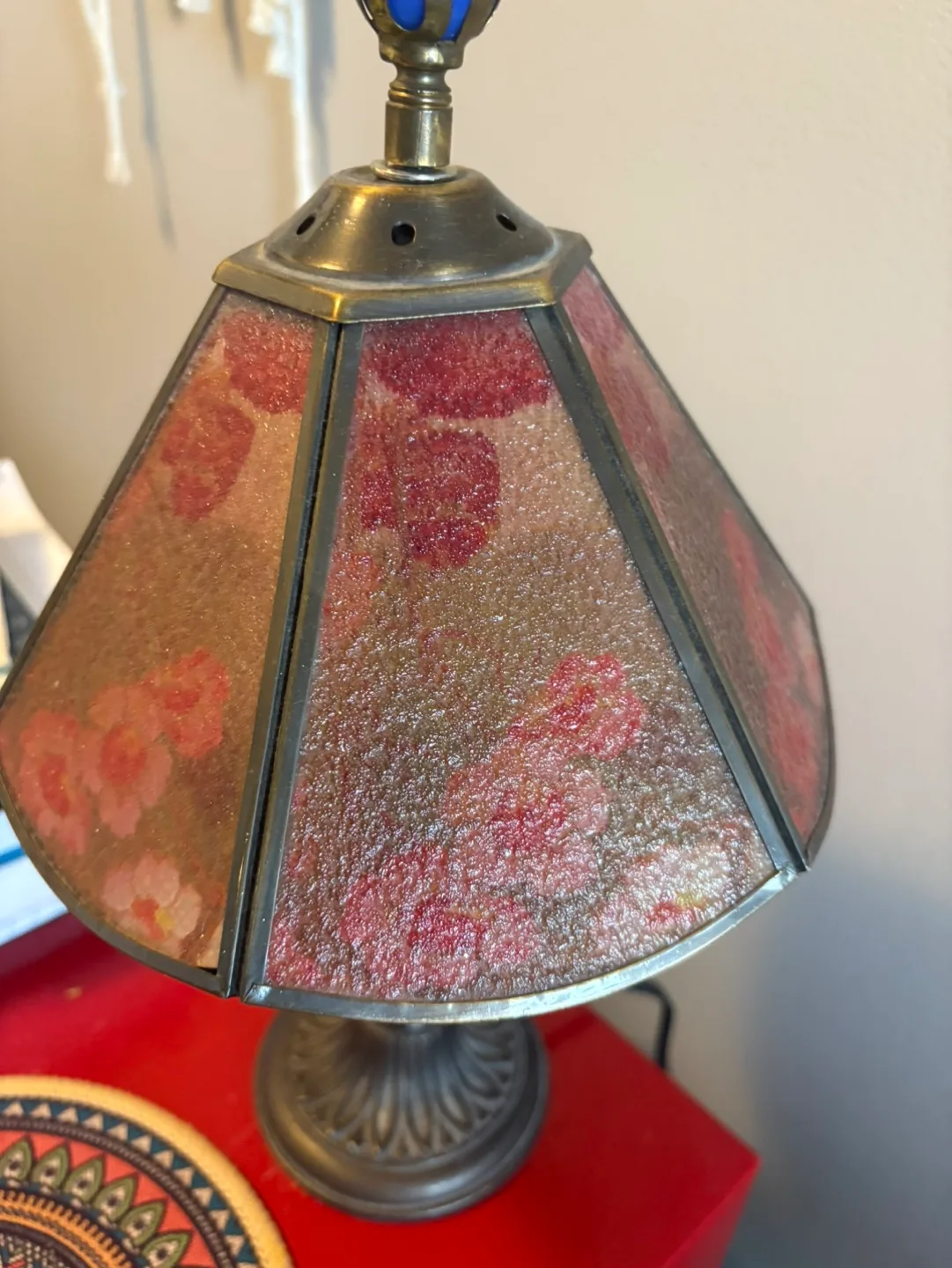 Vintage Floral Table Lamp image indicator(4)