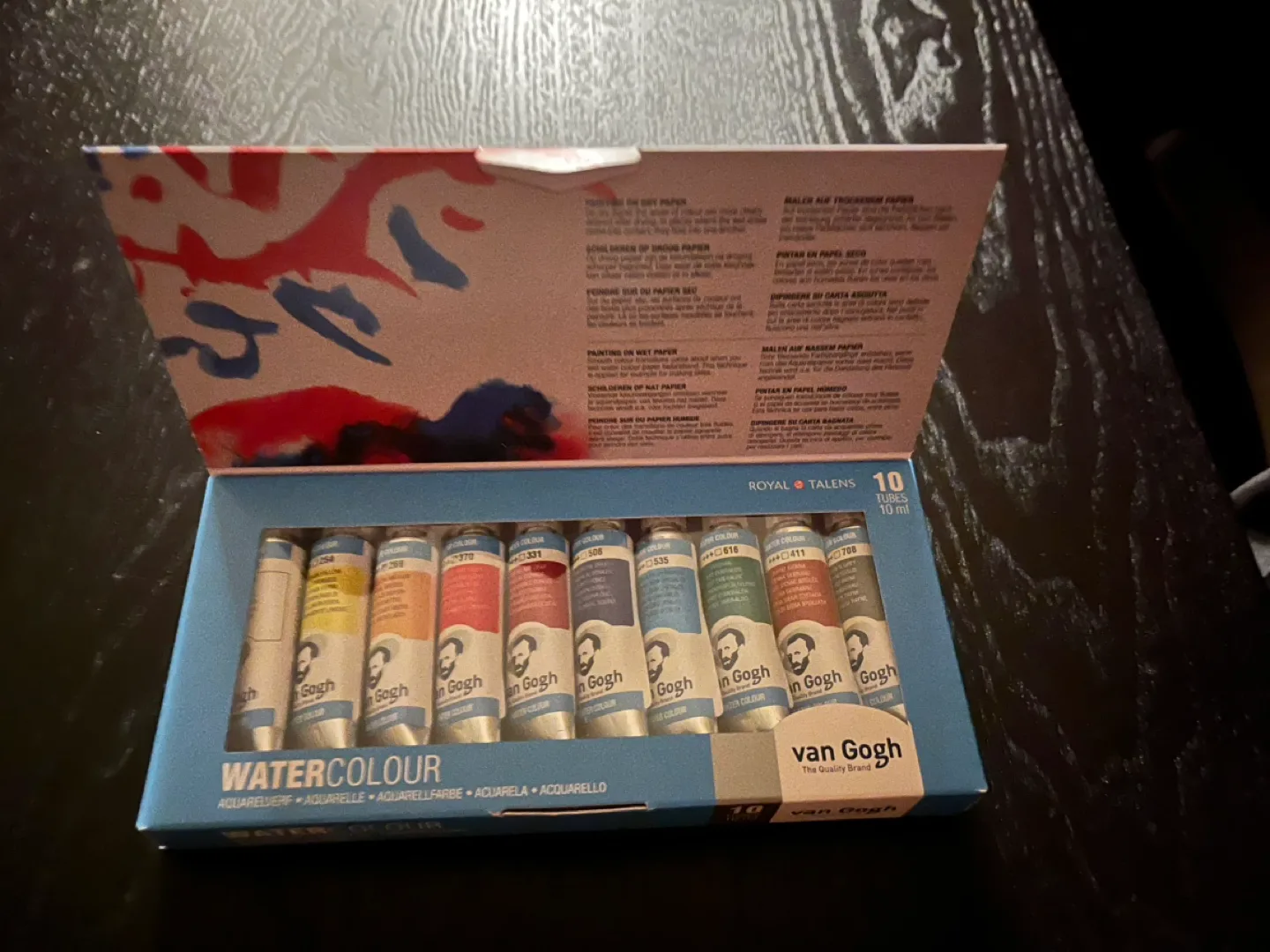 Van Gogh Watercolour Paint Set - 10 Tubes image indicator(2)