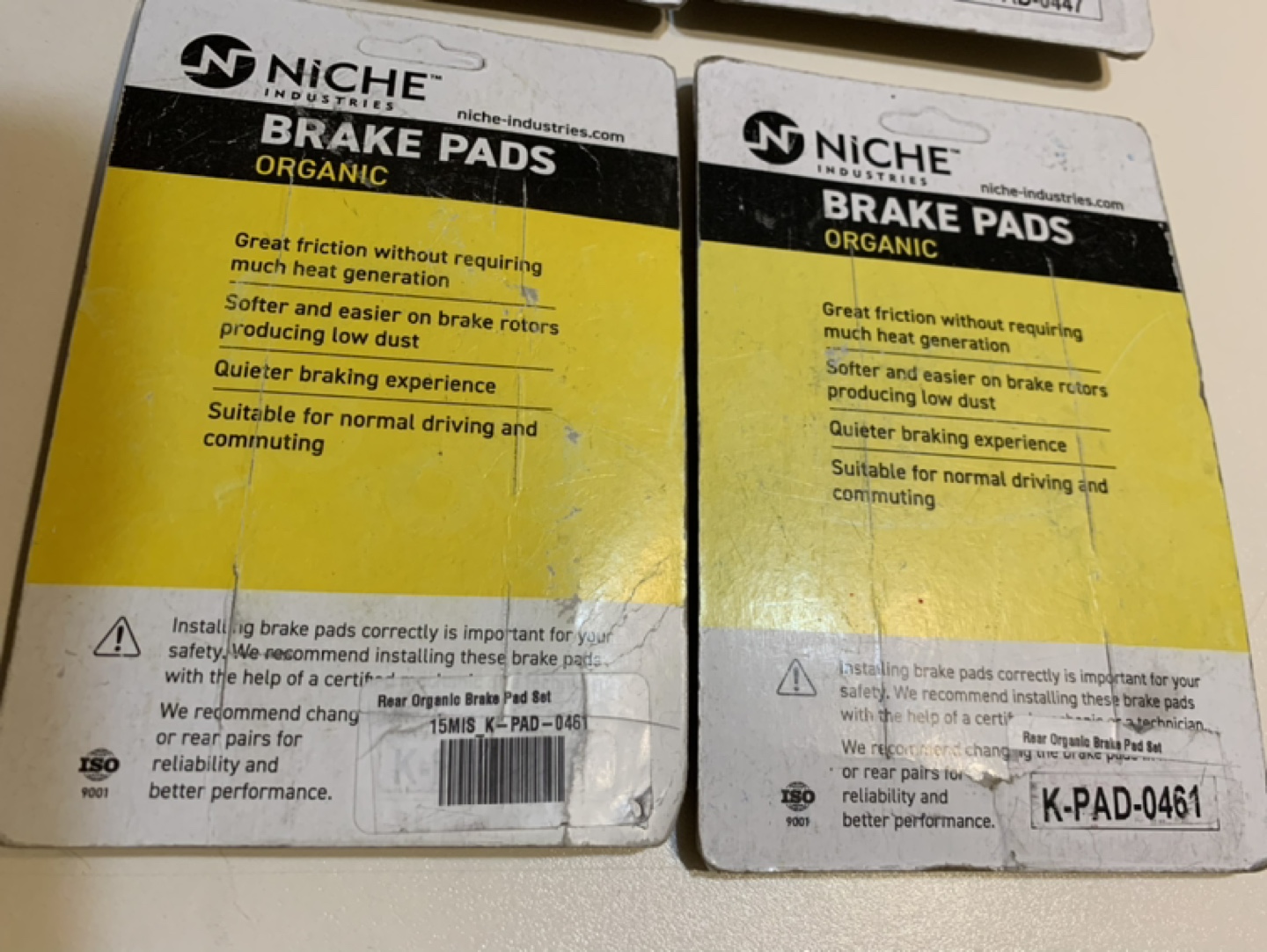 NEW NICHE POWERSPORT BRAKE PADS - photo 4