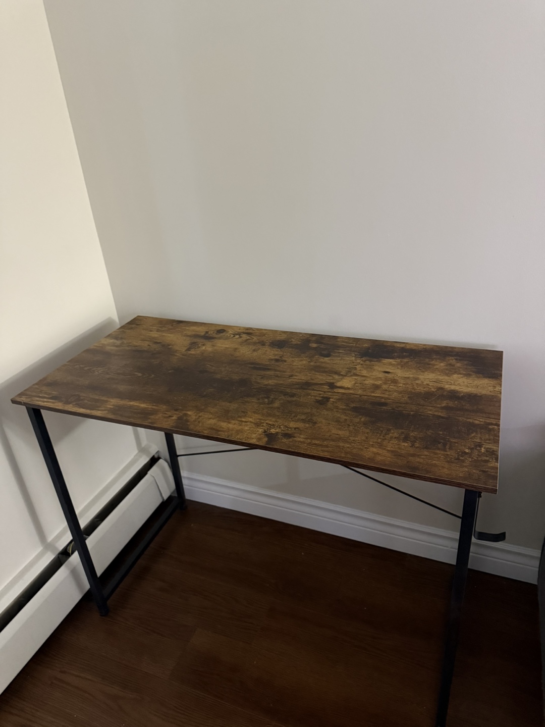 Home Office Desk - Rustic Brown - photo 2