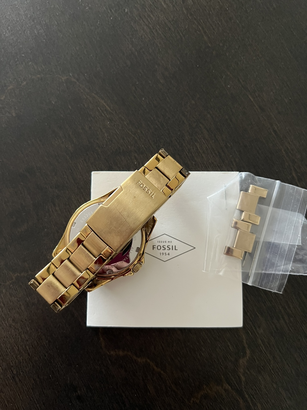 Fossil Women's Gold-Tone Watch with Crystals - photo 2