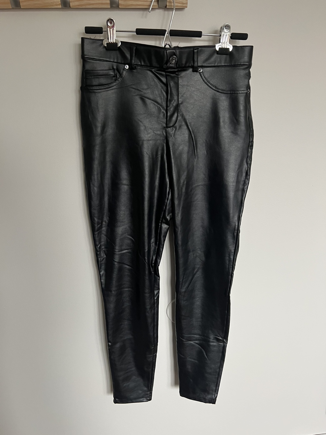Dynamite Black Faux Leather Leggings
