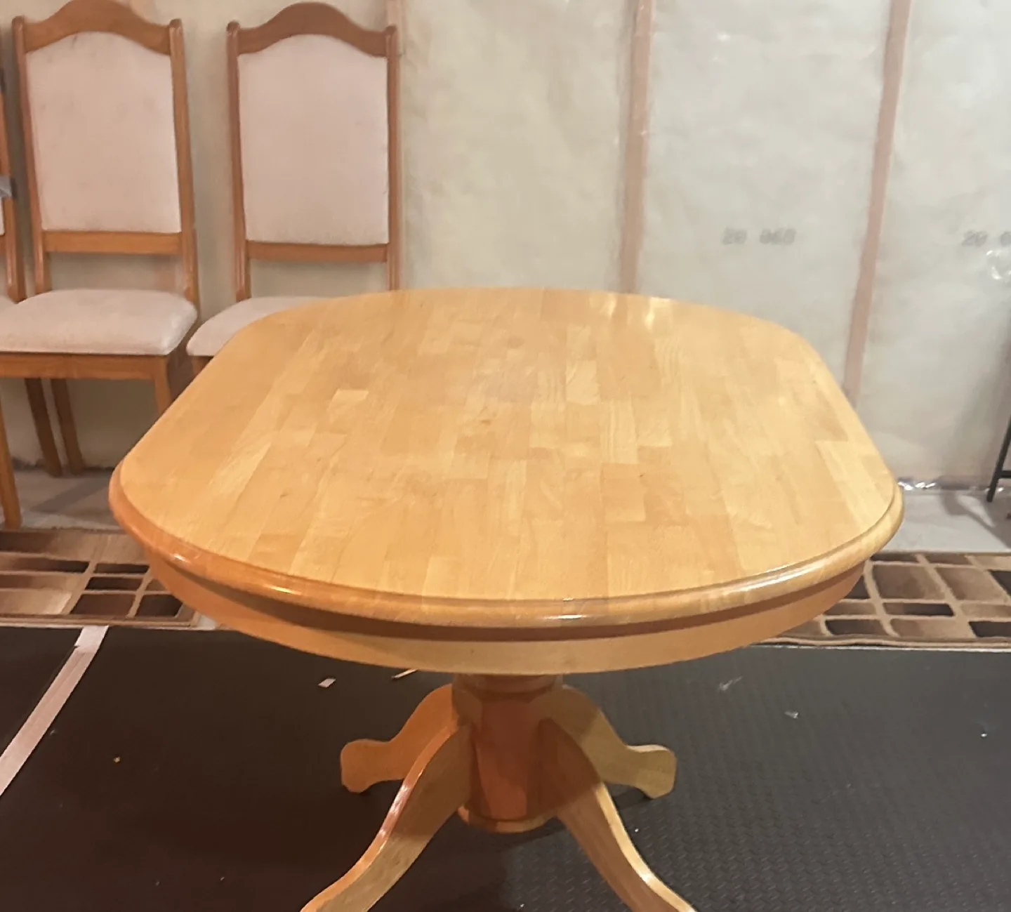 Oval Wood Dining Table image indicator(2)