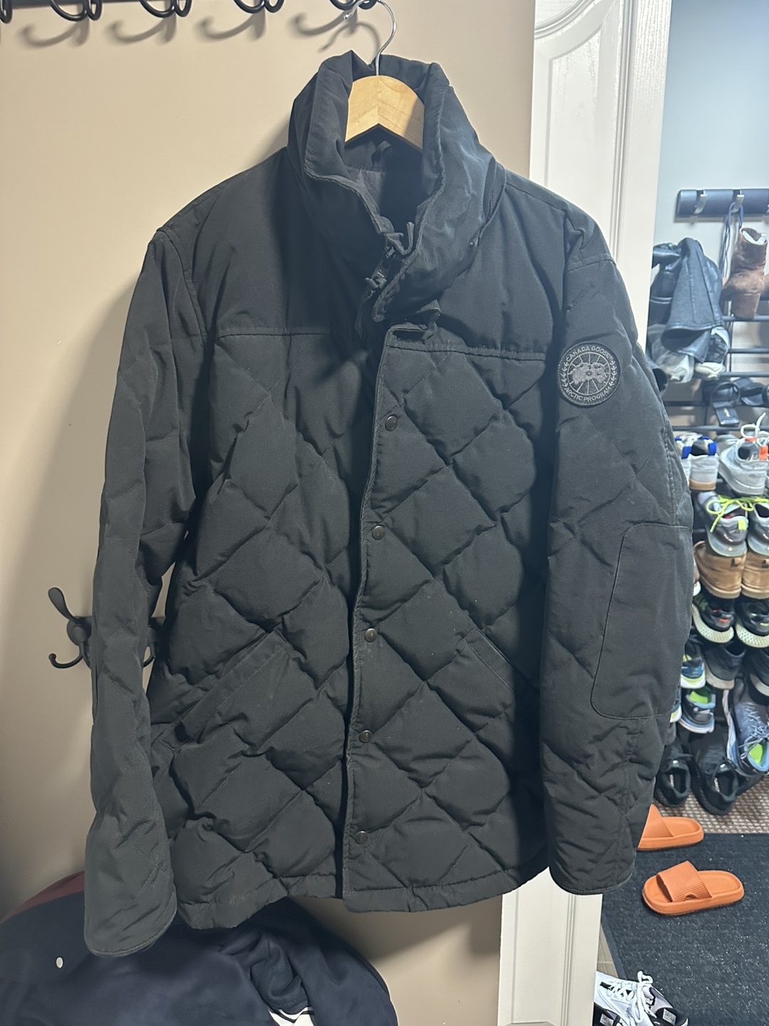 Canada Goose Men's Black Webster Parka - L