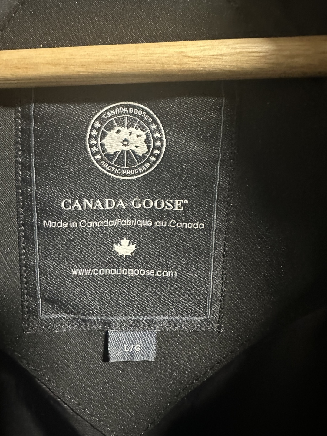 Canada Goose Men's Black Webster Parka - L - photo 4