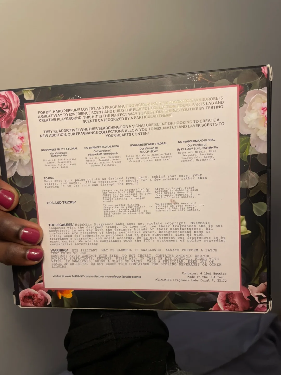 URGENT SELL - MIM:MIC 🌼🌺 Florals Fragrance 4 Roll-On 🍭Perfumes image indicator(2)