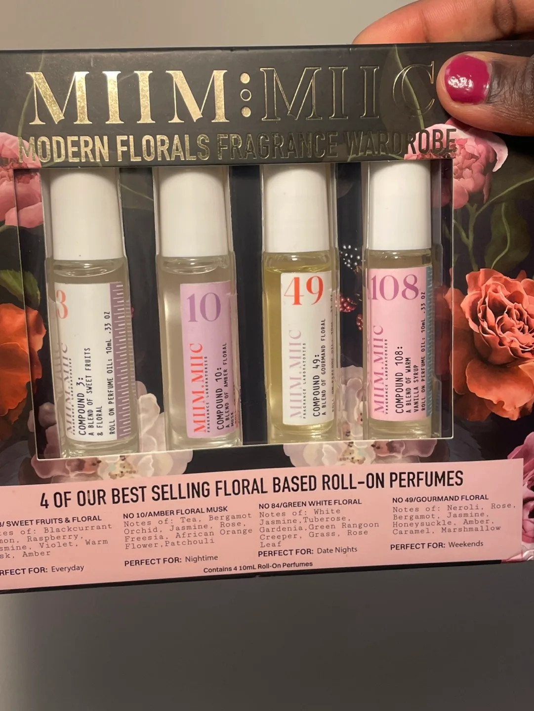 URGENT SELL - MIM:MIC 🌼🌺 Florals Fragrance 4 Roll-On 🍭Perfumes image indicator(4)