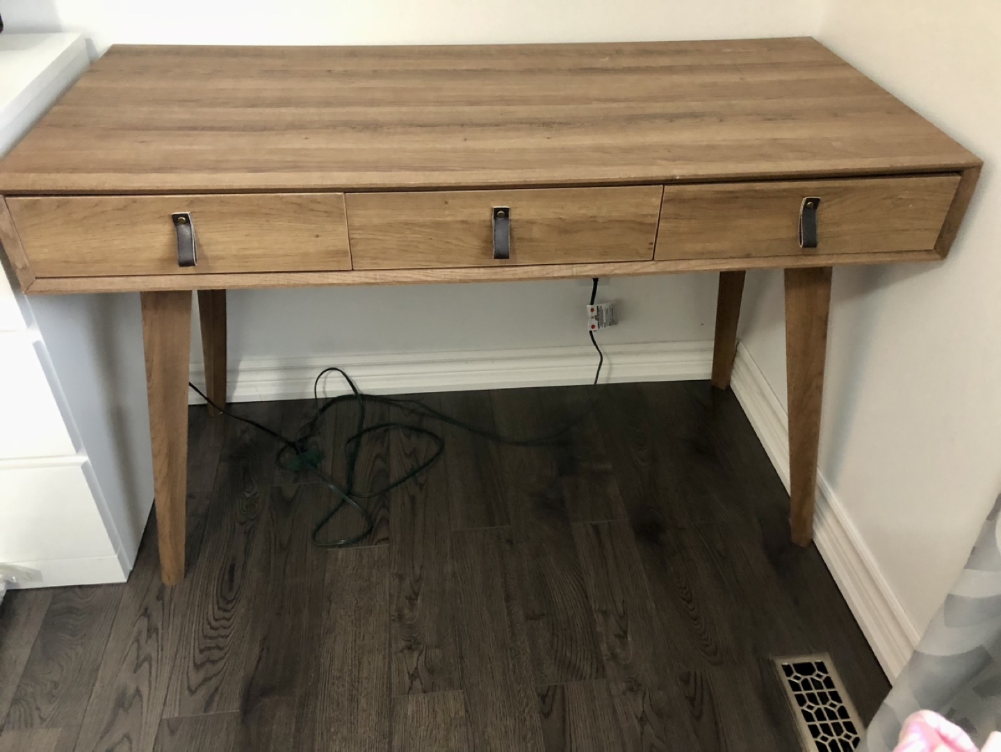 Three-Drawer Desk