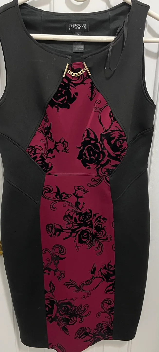 Enfocus Studio Size 10 Sleeveless Dress image indicator(2)