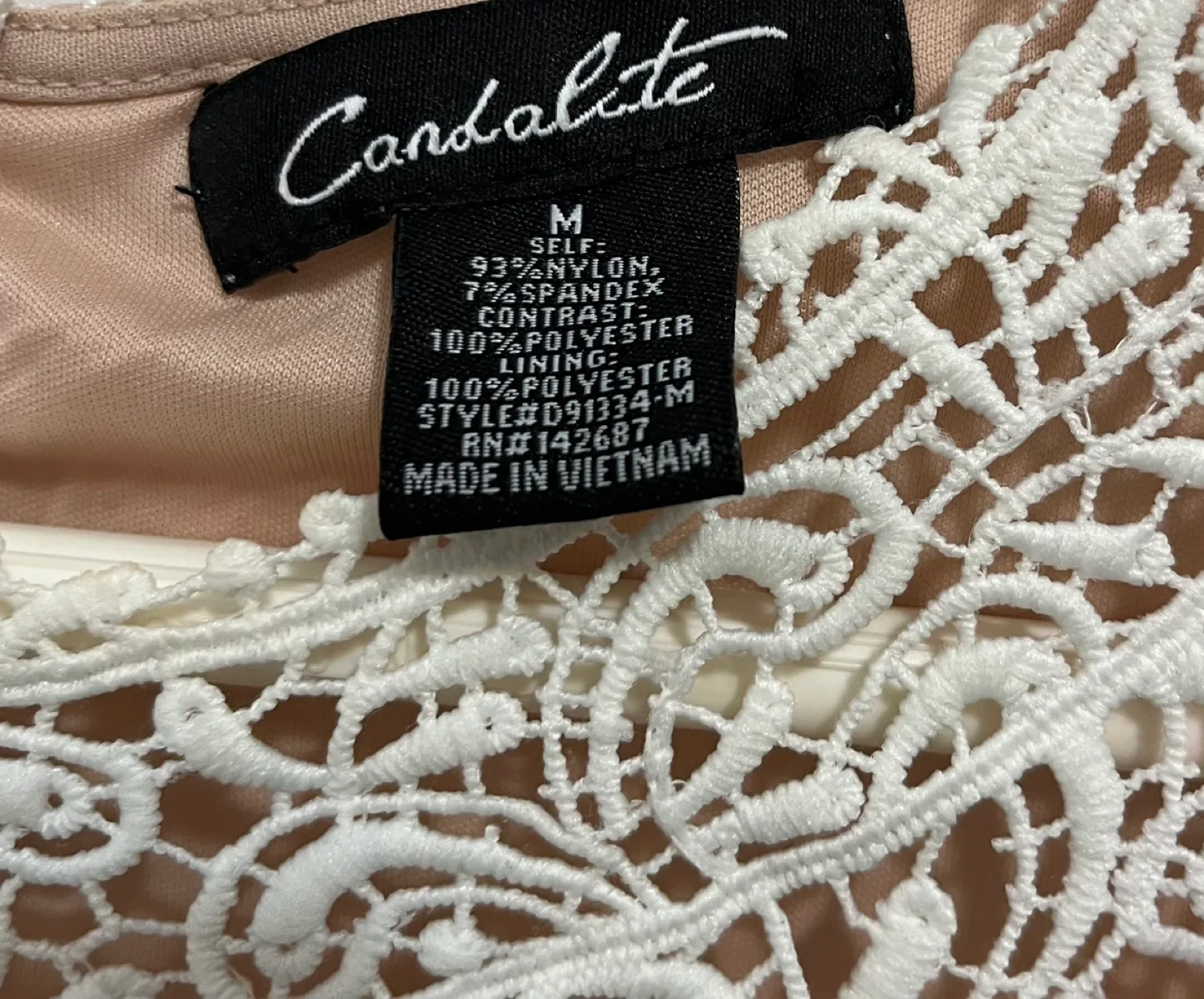 Candalite Lace Dress Size M - New image indicator(3)