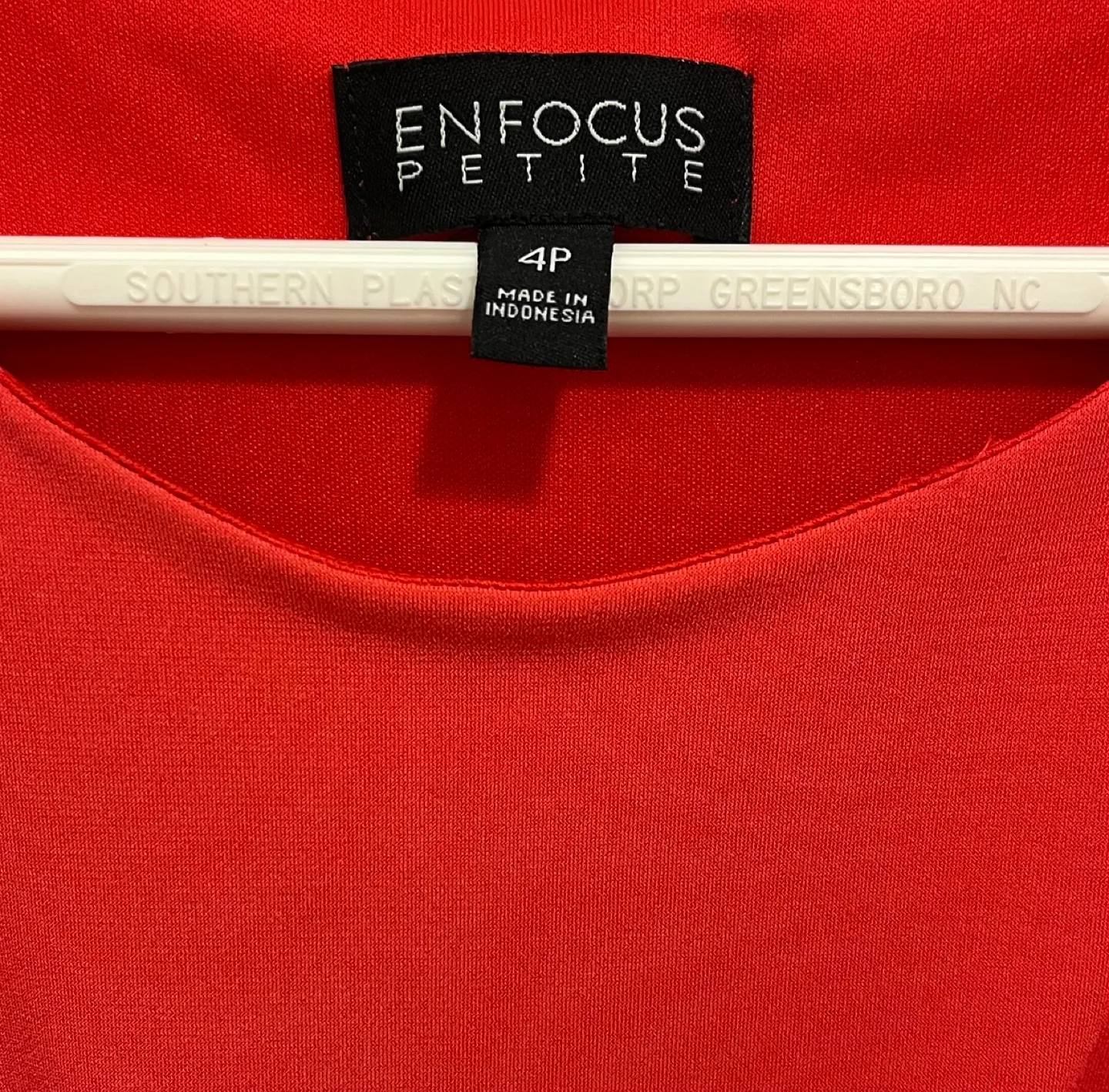 En Focus Petite Coral Dress Size 4P - Small image indicator(3)