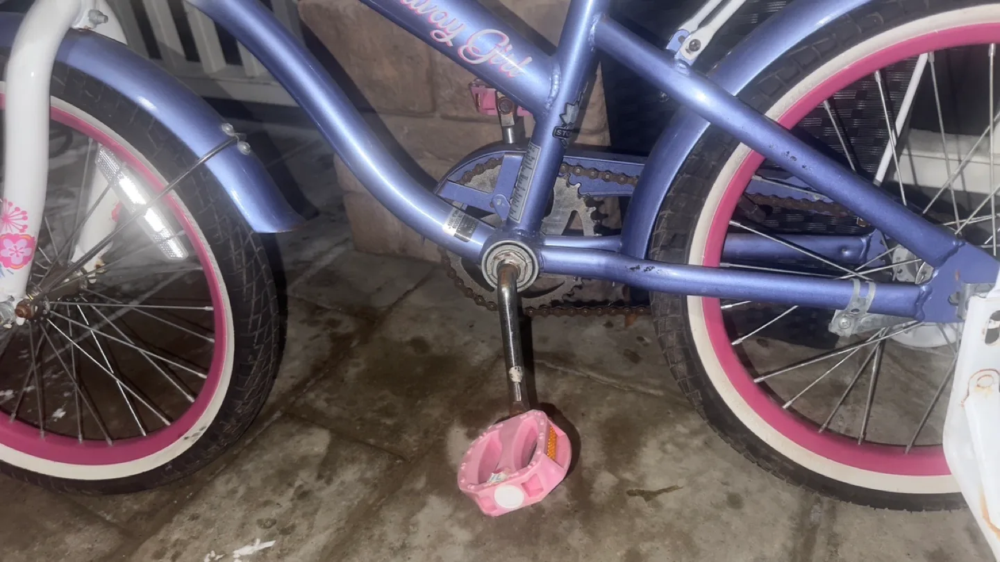 Girls' Getaway Girl Bicycle with Training Wheels image indicator(7)