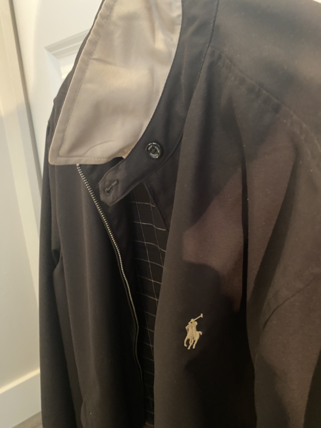 Men's Polo Ralph Lauren Black Jacket Size Large - photo 2