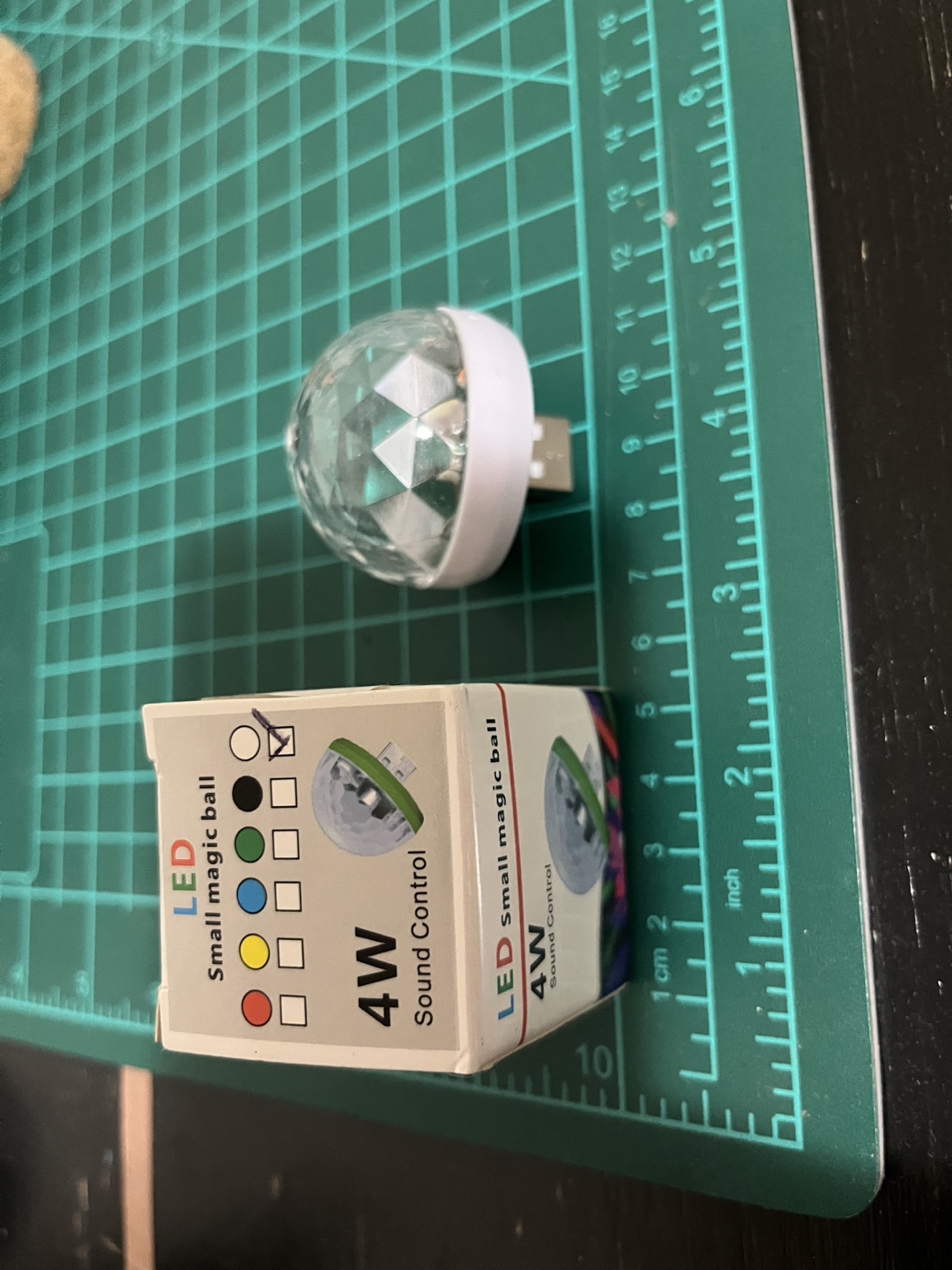 4W LED Small Magic Ball USB Party Light
