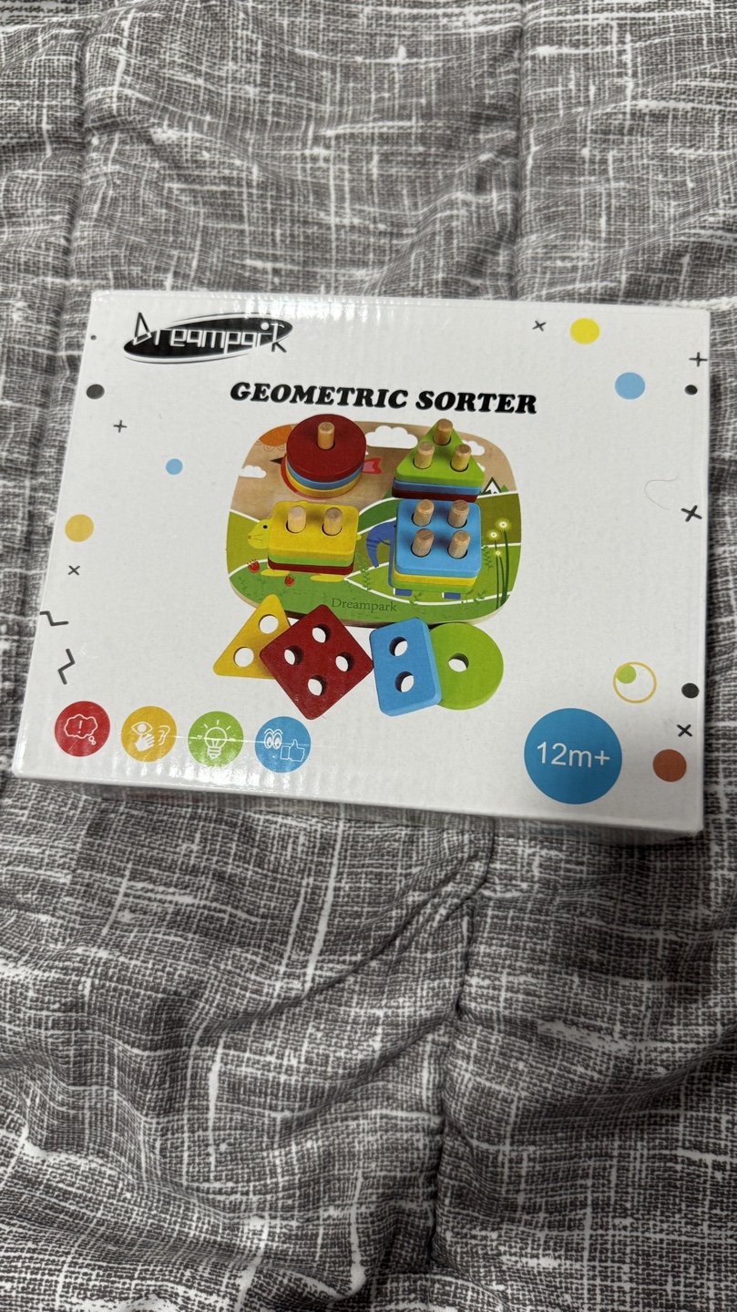 Dreampark Geometric Sorter Wooden Toy 12m+