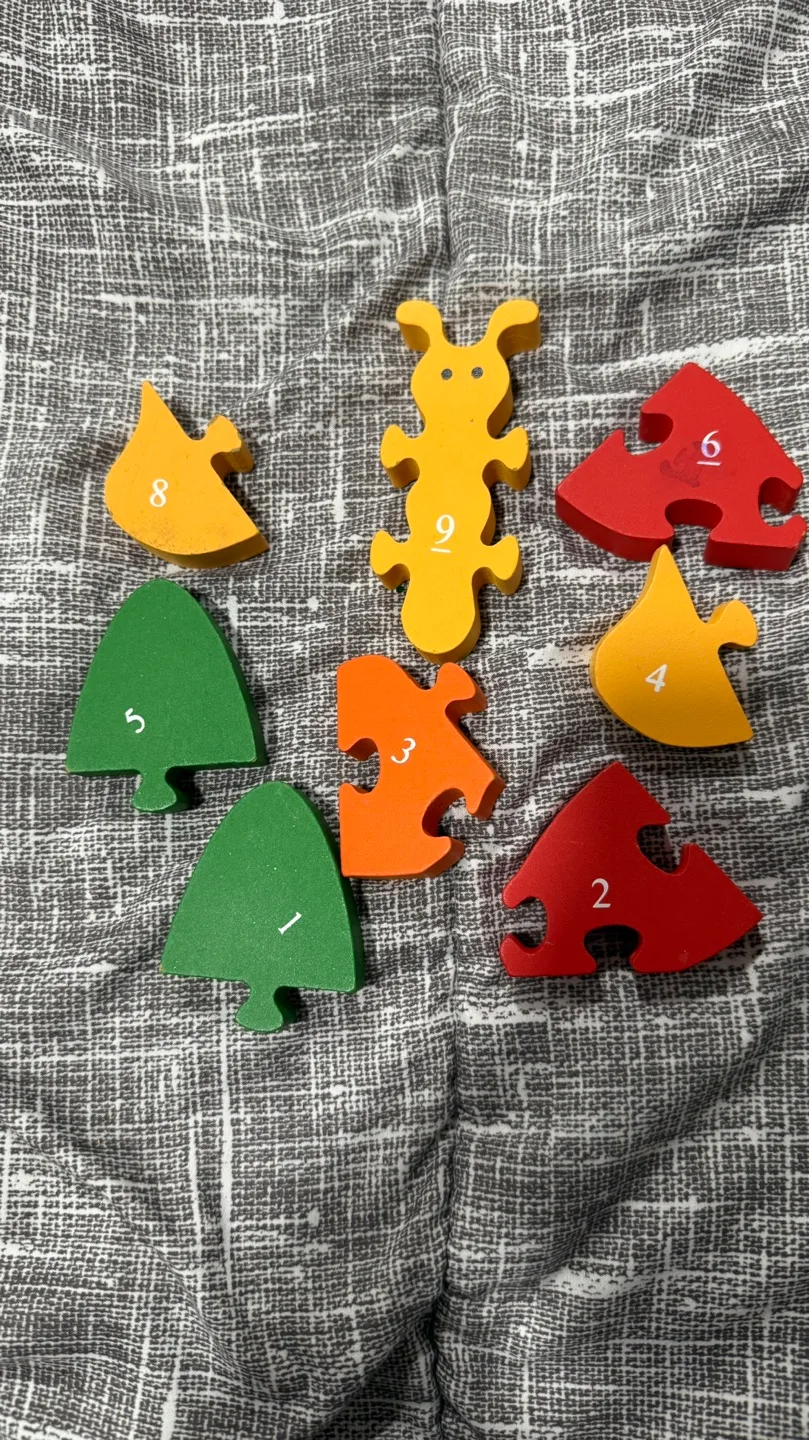 Wooden Shape Sorter and Number Puzzles image indicator(4)