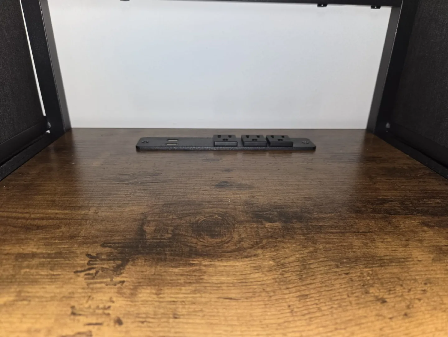 Rustic Brown TV Stand with Storage image indicator(7)