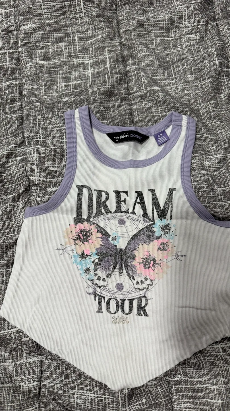 H&M Baby Bodysuits (3-4Y) and two toddler tank tops image indicator(7)