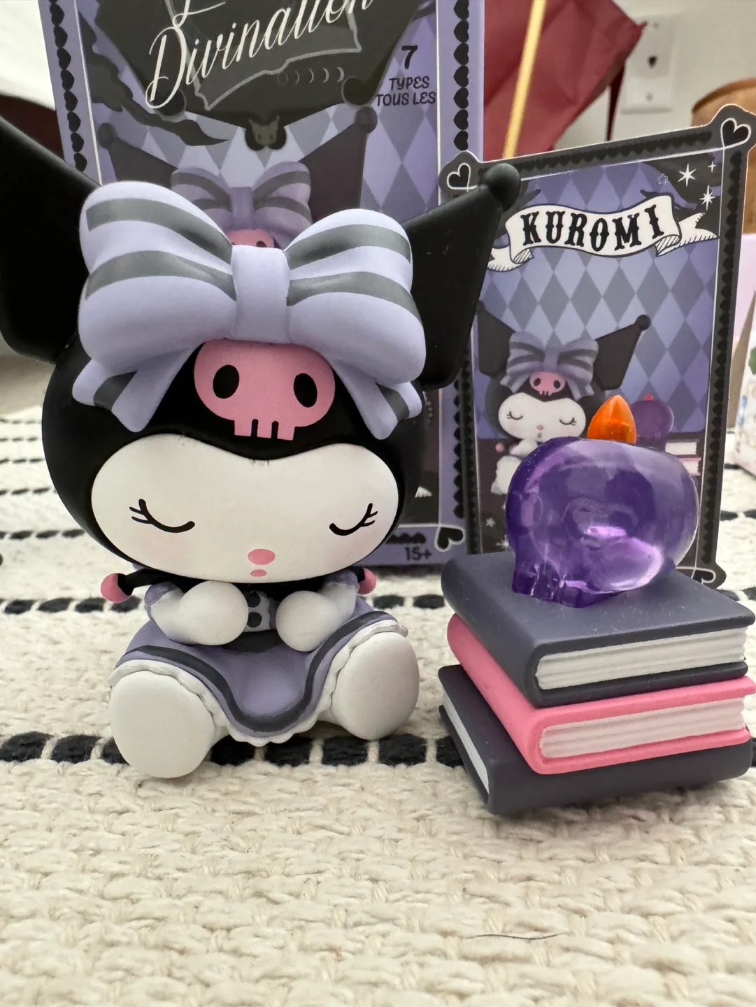 Sanrio Kuromi Lucky Divination Figurines - blind box image indicator(2)