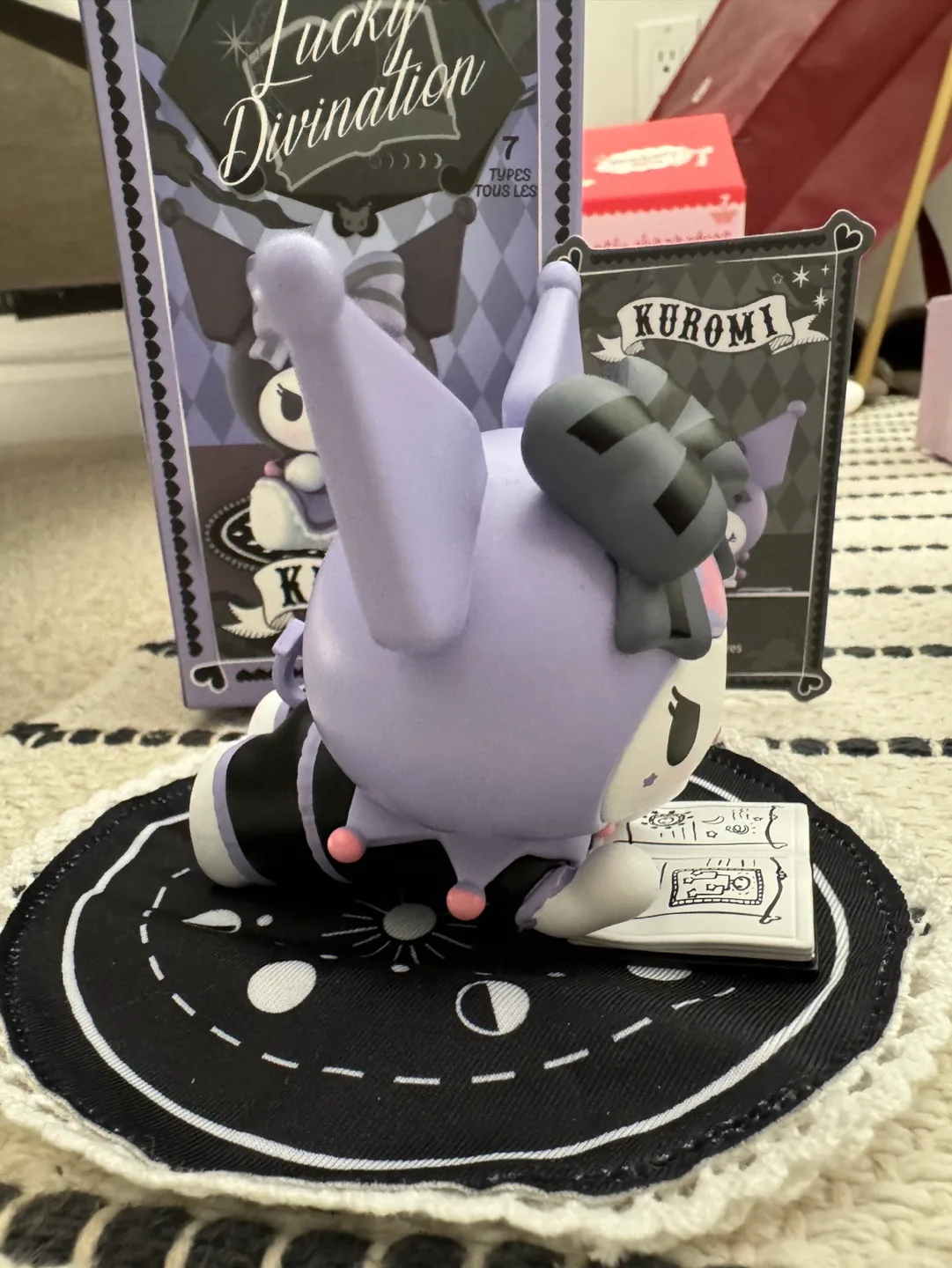 Sanrio Kuromi Lucky Divination Figurines - blind box image indicator(4)