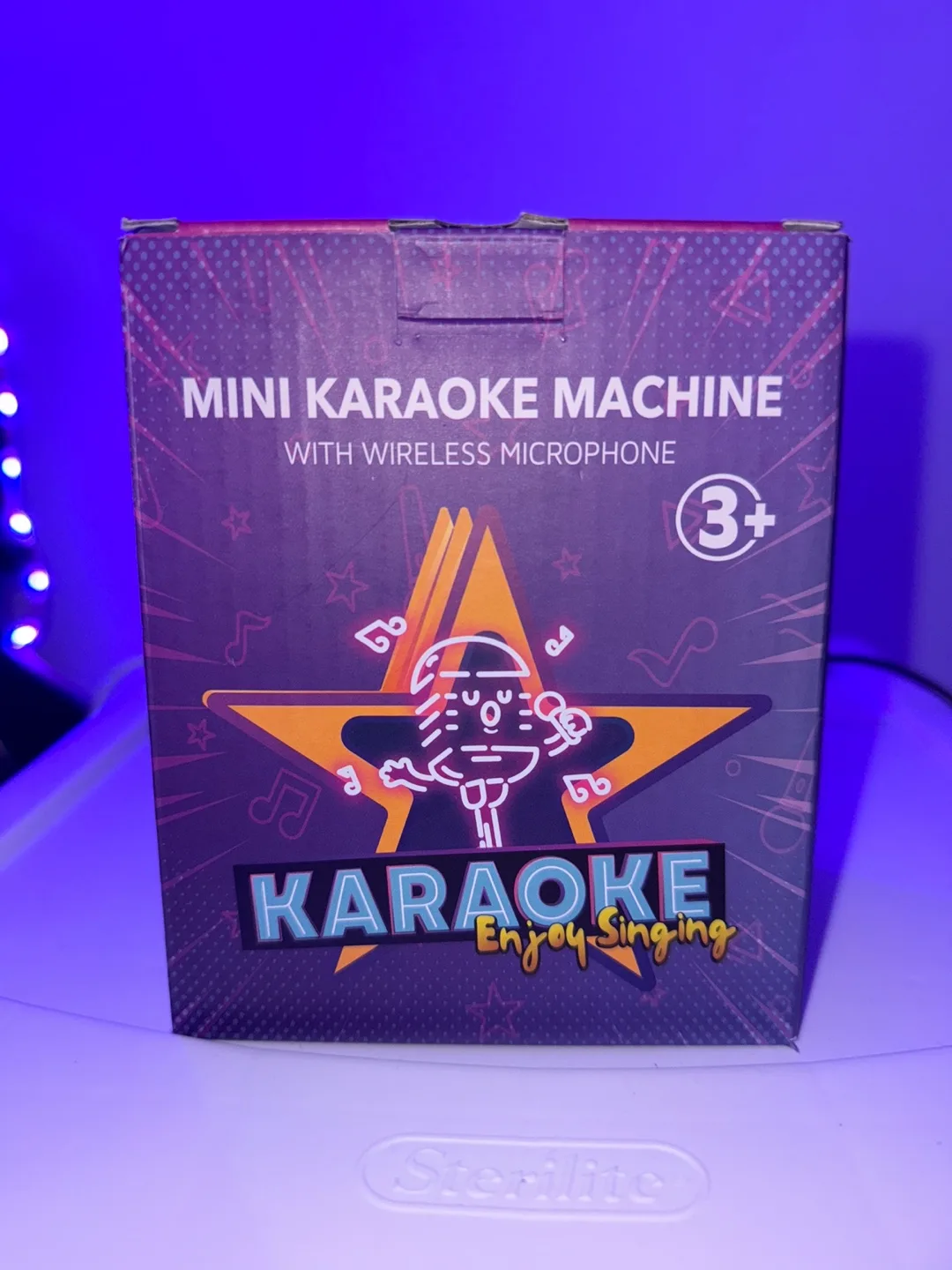 Mini Karaoke Machine with Wireless Microphones thumbnail