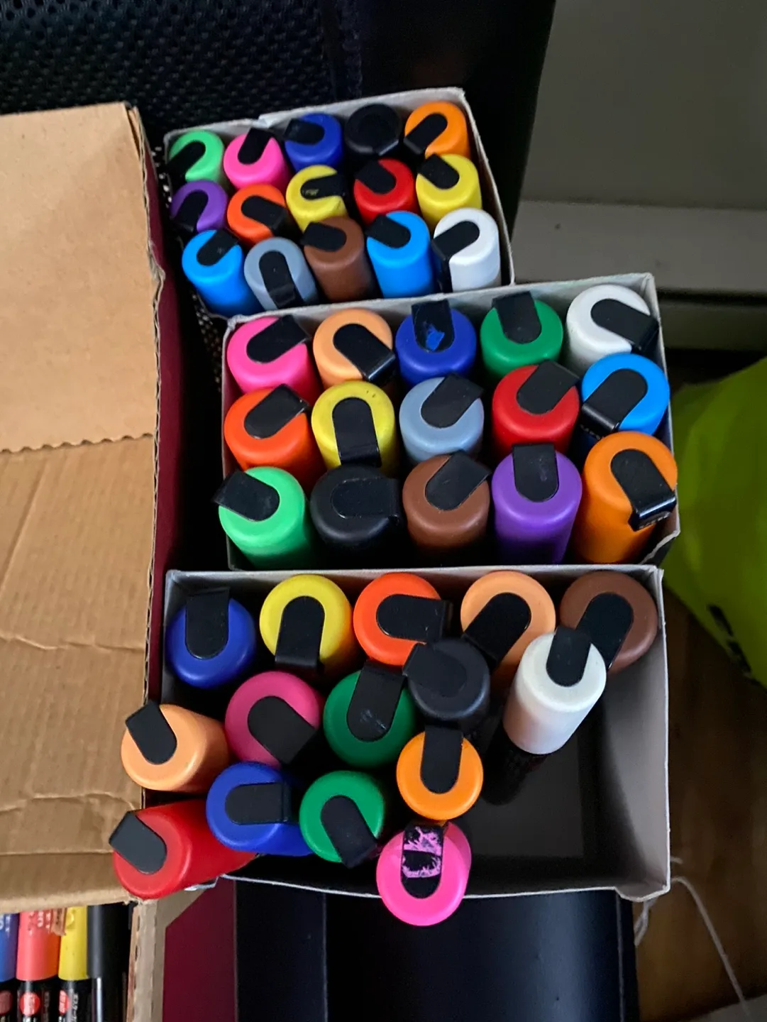 Bulk Lot of Uni Posca Paint Markers image indicator(3)