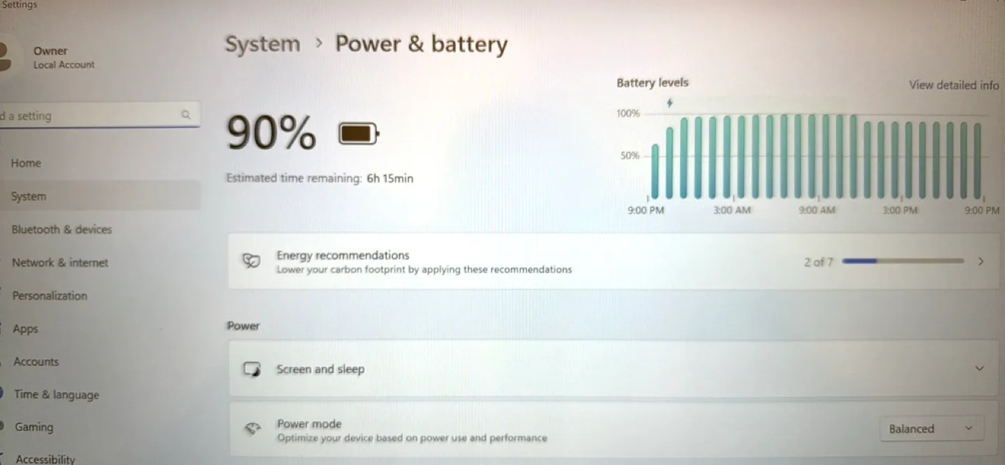 Lenovo X1 Carbon I5/8GB/256GB LTE 4G/Win 11 Laptop image indicator(5)