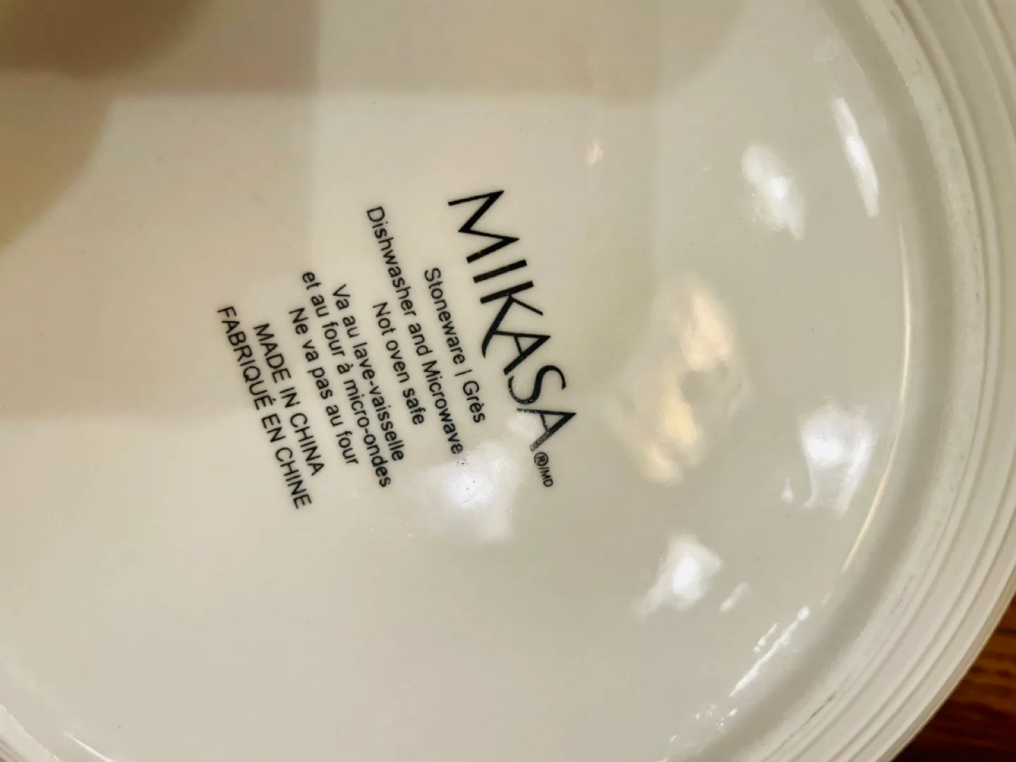 Mikasa White Ceramic Bowls Set of 5 image indicator(7)