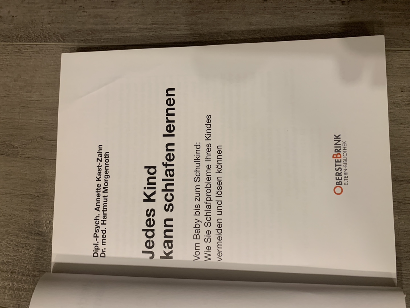 German Book: Jedes Kind Kann Schlafen Lernen - photo 5