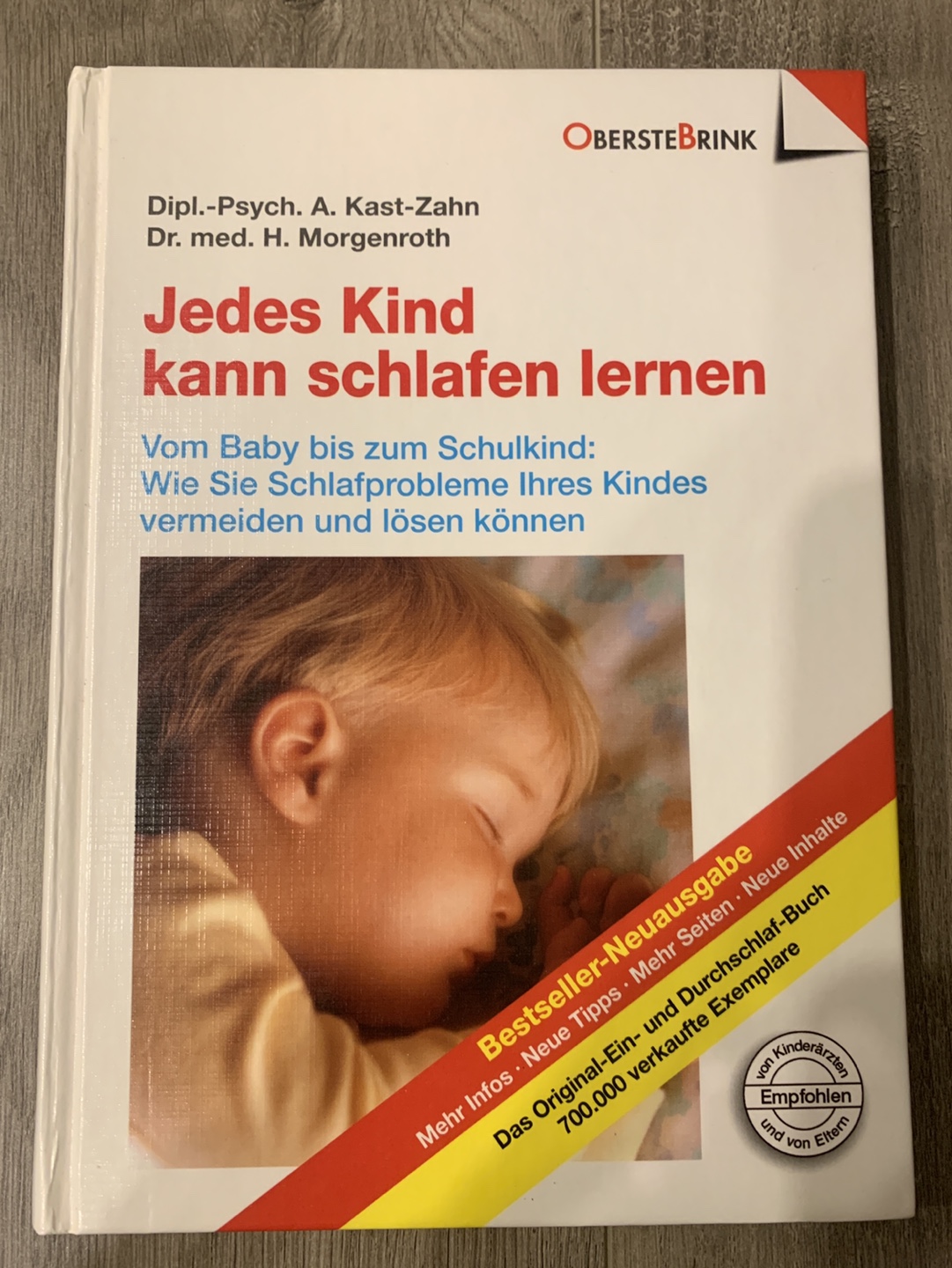 German Book: Jedes Kind Kann Schlafen Lernen