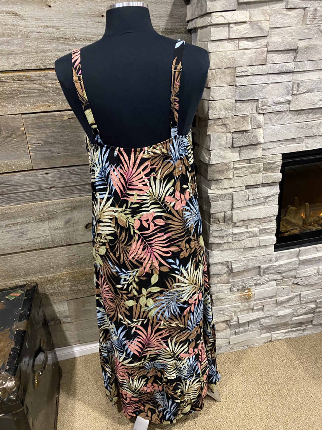 Hurley Summer Palm Ruffle Maxi Dress - photo 4