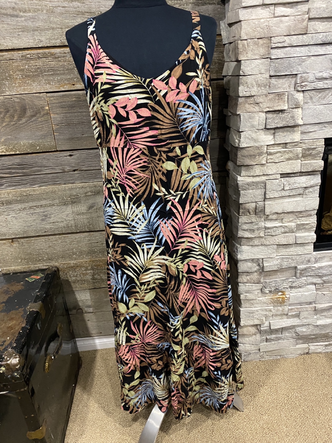 Hurley Summer Palm Ruffle Maxi Dress - photo 5