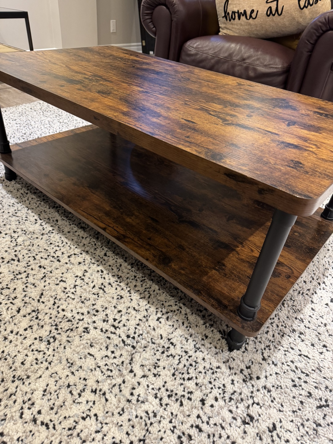 Industrial Style Coffee Table - photo 2